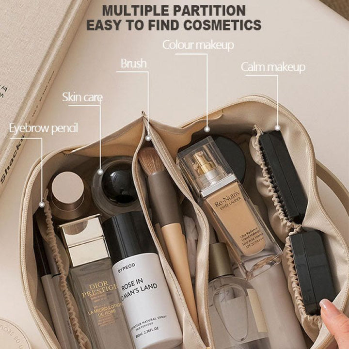 BowLift | Elegant Large Capacity Travel Cosmetic Bag