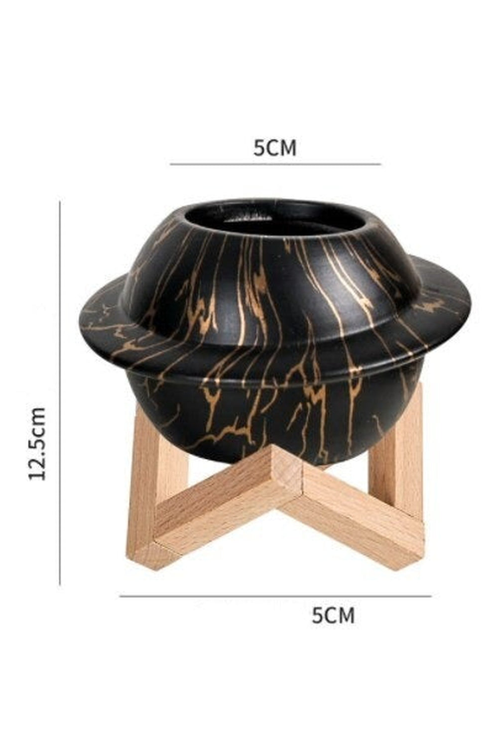 Motif ceramic pot for succulents | Bowlift