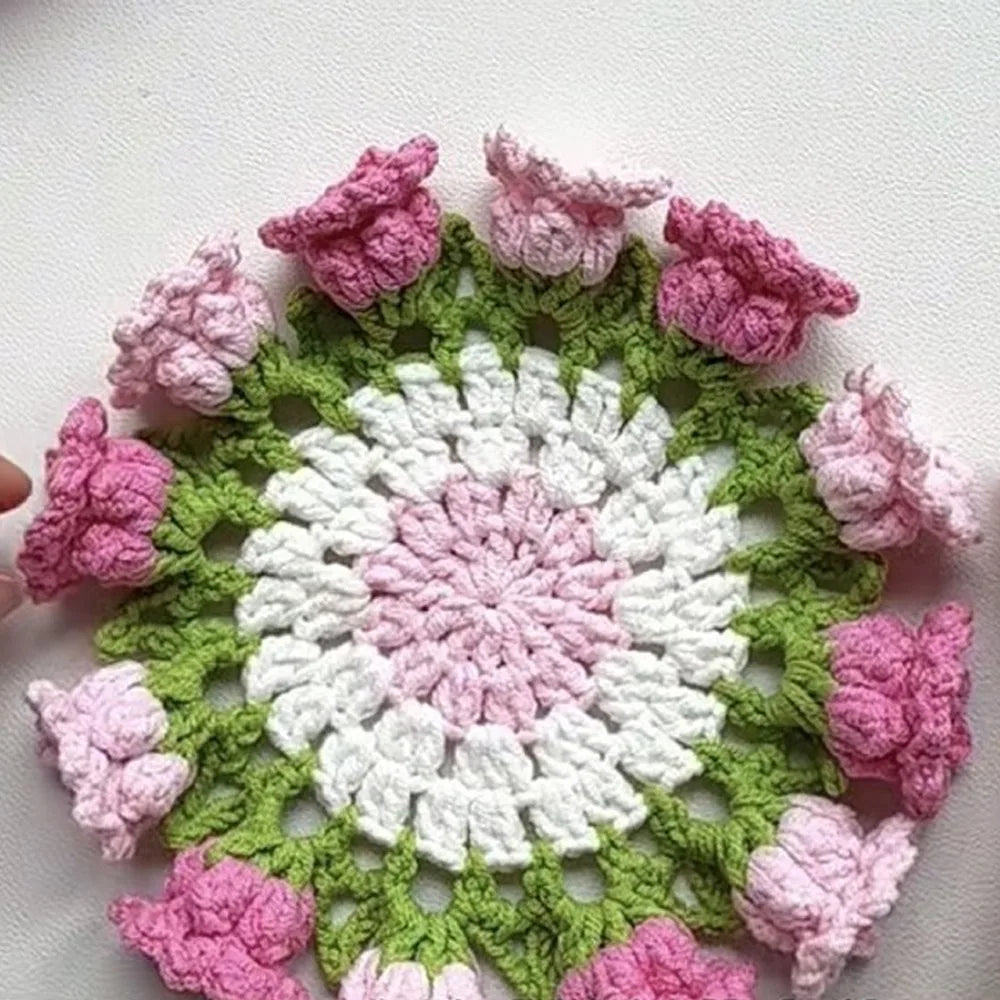 BowLift | Handcrafted Convertible Yarn Rose Bouquet