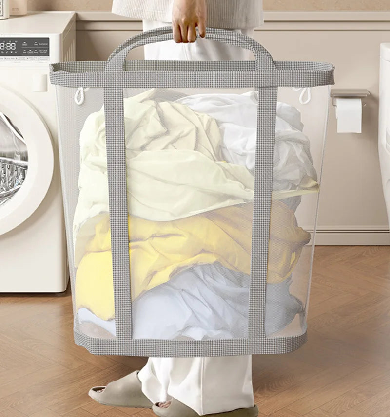 AirNylon collapsible laundry basket | Bowlift