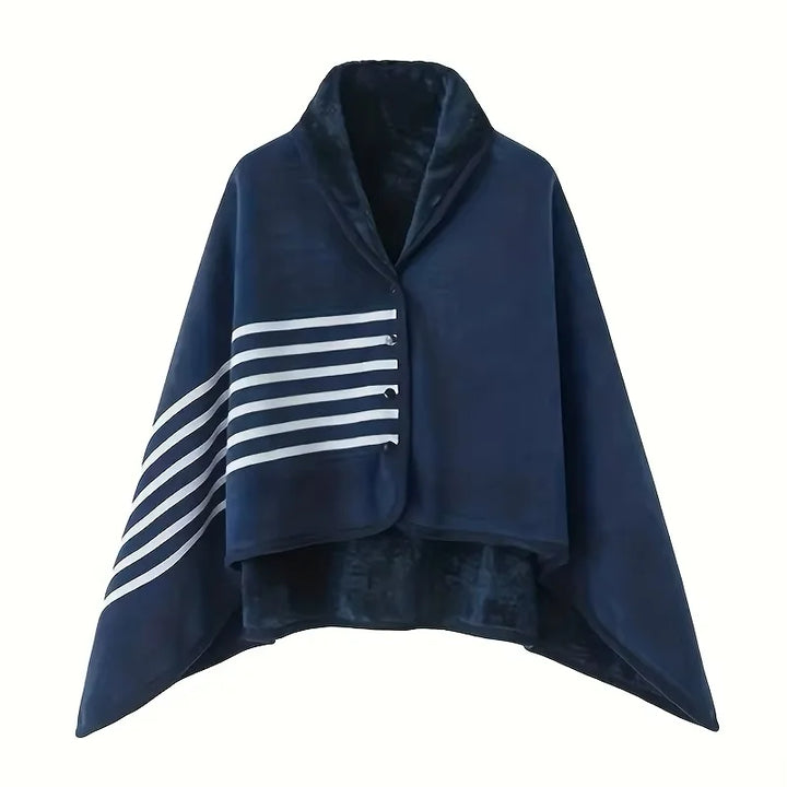 BowLift | CozyWrap Scarf | Wearable Blanket | Soft Flannel | Ideal for Office & Home