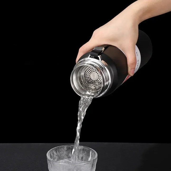 BowLift | Stainless Steel Tea Maker Digital Temperature Thermos