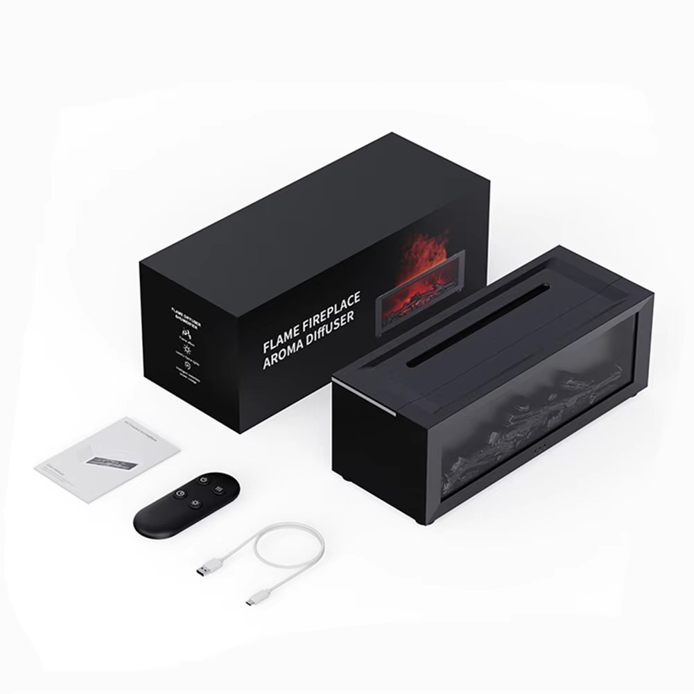 BowLift | Simulated Flame Aromatherapy Diffuser and Air Humidifier with Timer