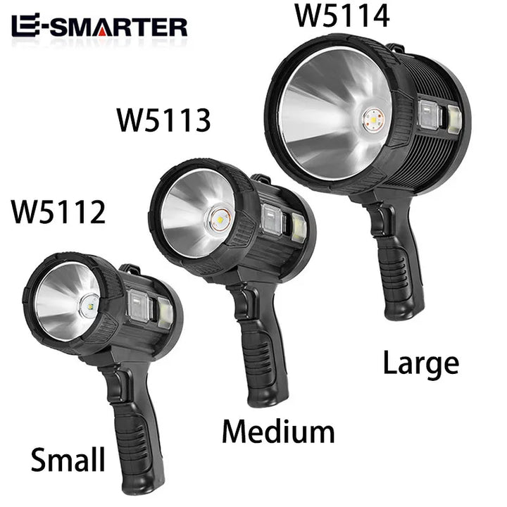 BowLift | Spotlight LuminexPro 900K | 900,000 Lumens | 10,000 mAh Battery | Solar & USB Charging Function | IPX5 Waterproof
