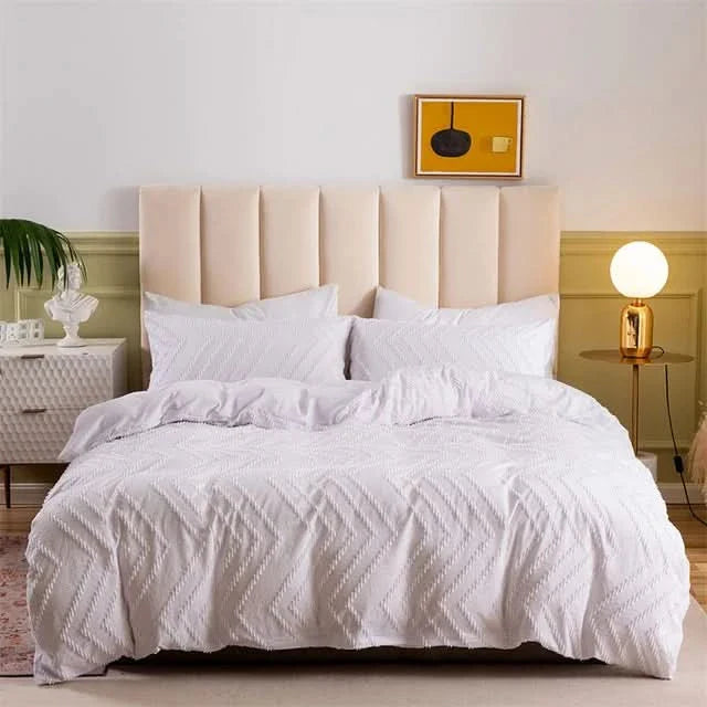BowLift | Slusha - Luxurious Jacquard Duvet Cover Set