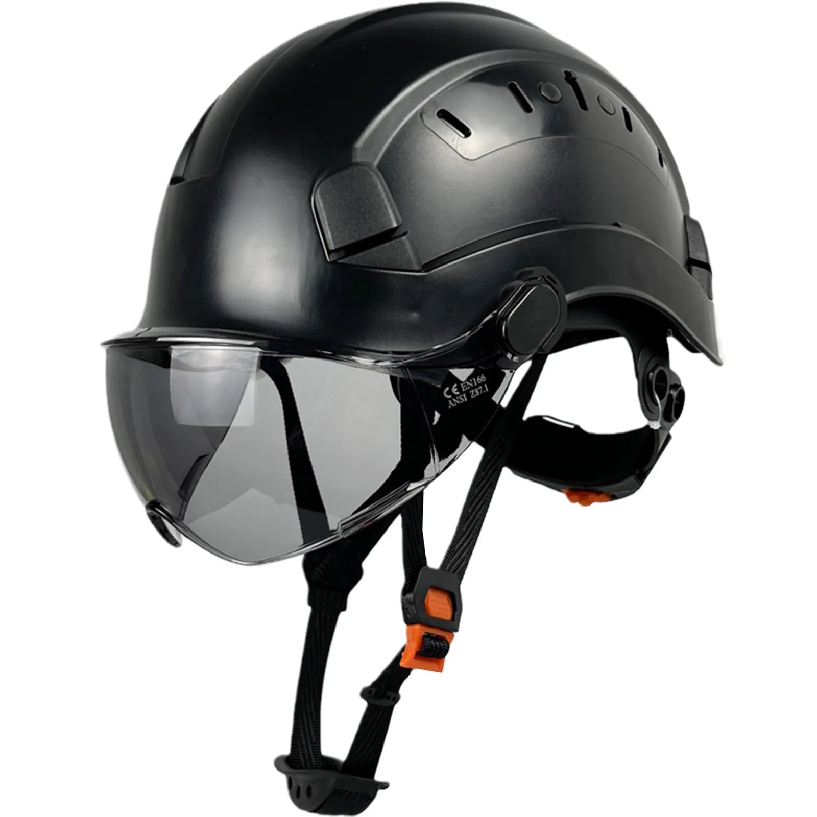 BowLift | CE ABS Safety Helmet with Goggles & Visor – SafeGuard