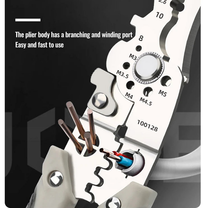 BowLift | Wire Stripper Adjustable Crimper Automatic Cable Cutter Tool