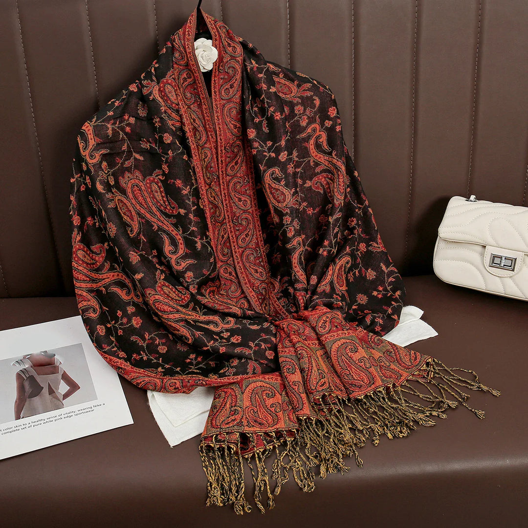 BowLift | Élégancea | Women's Scarf | Cashmere Feel | 70 × 190 cm | Luxury Print & Warm