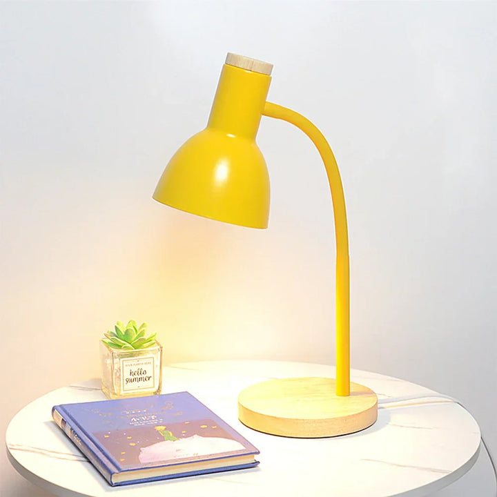 BowLift | Autumn and Winter Lighting | Nordic Creative Wood Art Iron LED Desk Lamp - Moxie