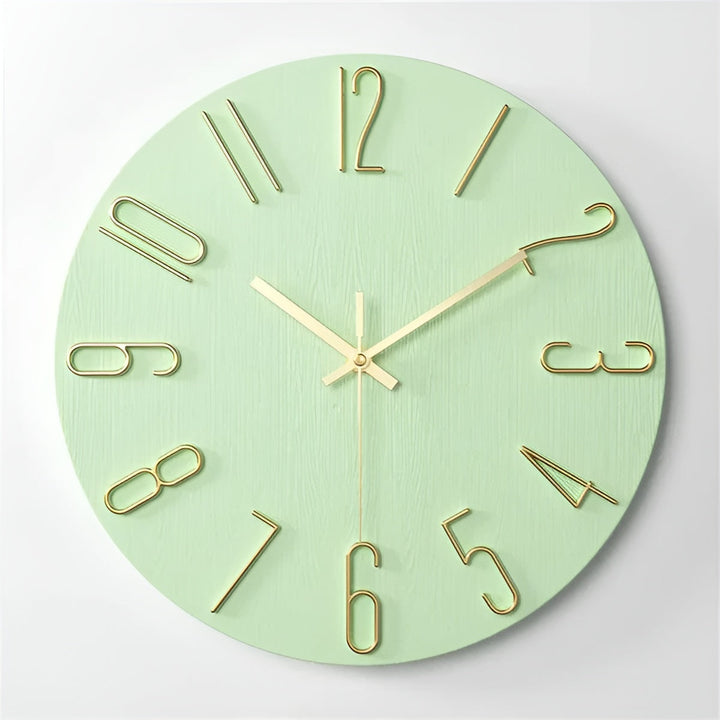 3D Wall Clock – Modern and Elegant | Decorative Wall Clock for Living Room and Office | Bowlift