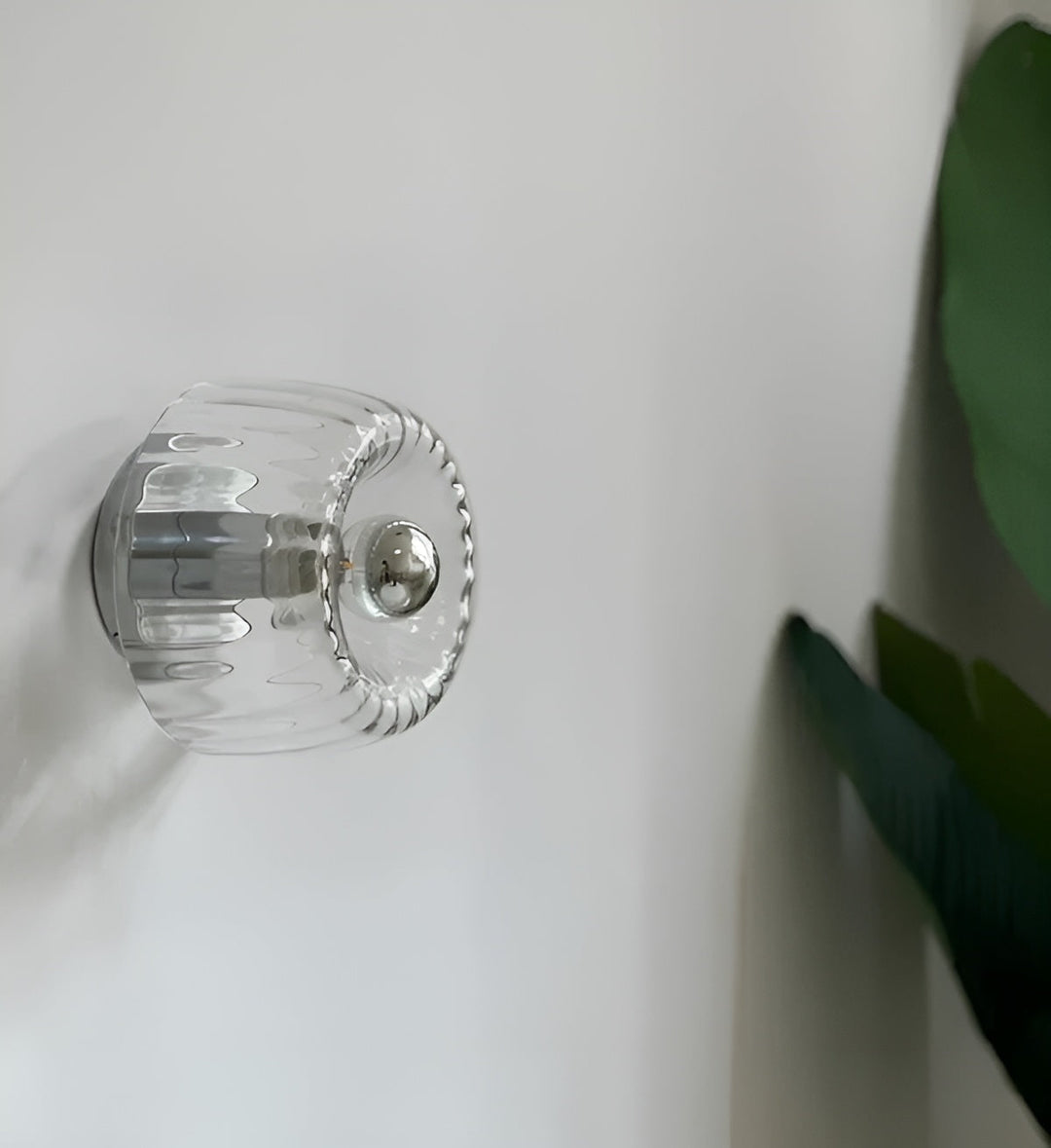BowLift | ScandiElegance Wall Lamp – Modern Glass Lighting with Bauhaus Charm
