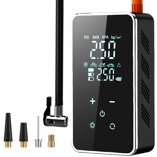 BowLift | Portable wireless air pump with touchscreen & 150psi pressure