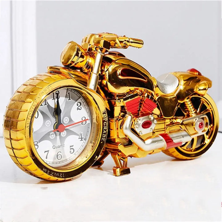 Vintage Motorcycle Bedside Alarm Clock | Bowlift