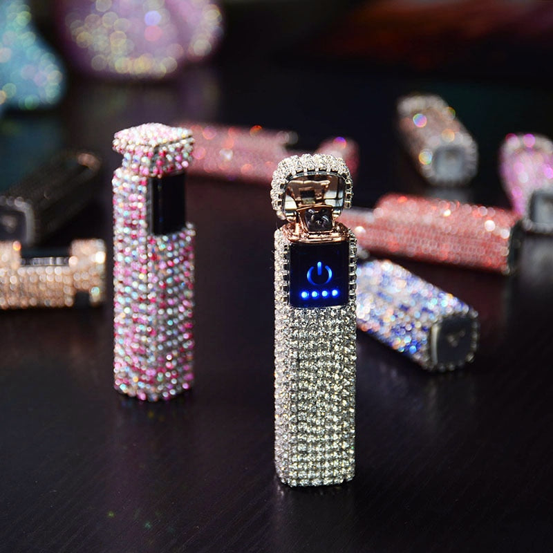 BowLift | Sparkle Stone Rhinestone Rechargeable Portable Lighter