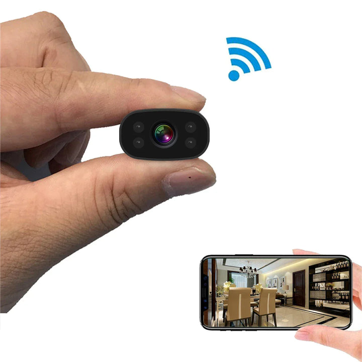 WiFi Mini Smart Security Camera with Motion Detection Bowlift