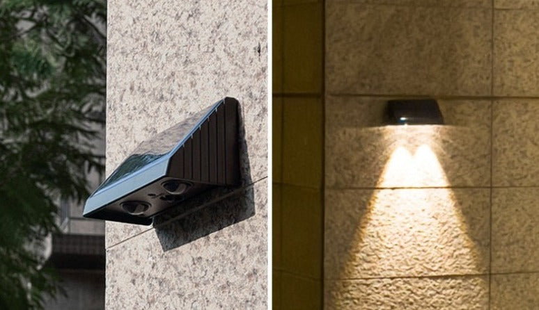 BowLift | SunBeam – Waterproof Solar Wall Light for Outdoors