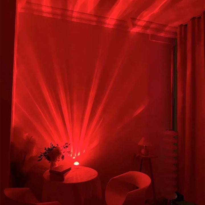 BowLift | Aurora Projector LumoSky | 16 Colors Northern Lights | USB & Remote Control | Relaxing Night Light