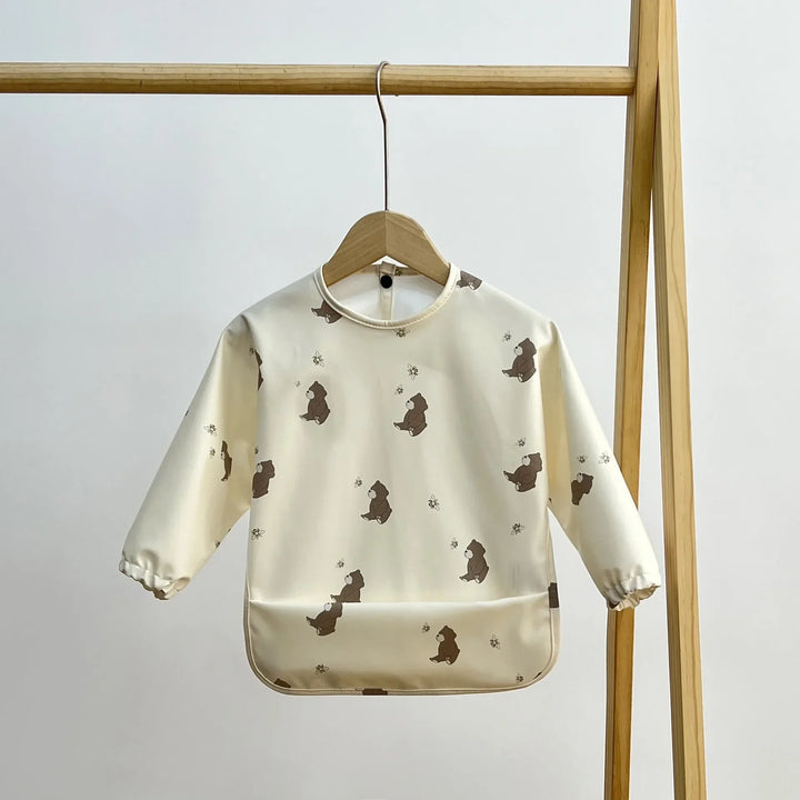 BowLift | Long-sleeve waterproof art apron for children