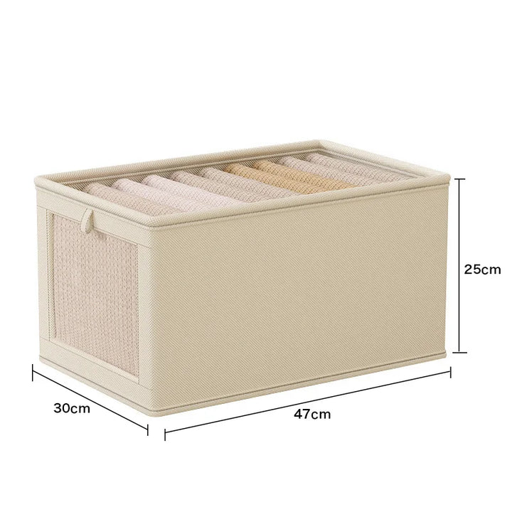 BowLift | Neatvero Storage Box | Foldable & Washable | Breathable & Stable | For Socks & Underwear