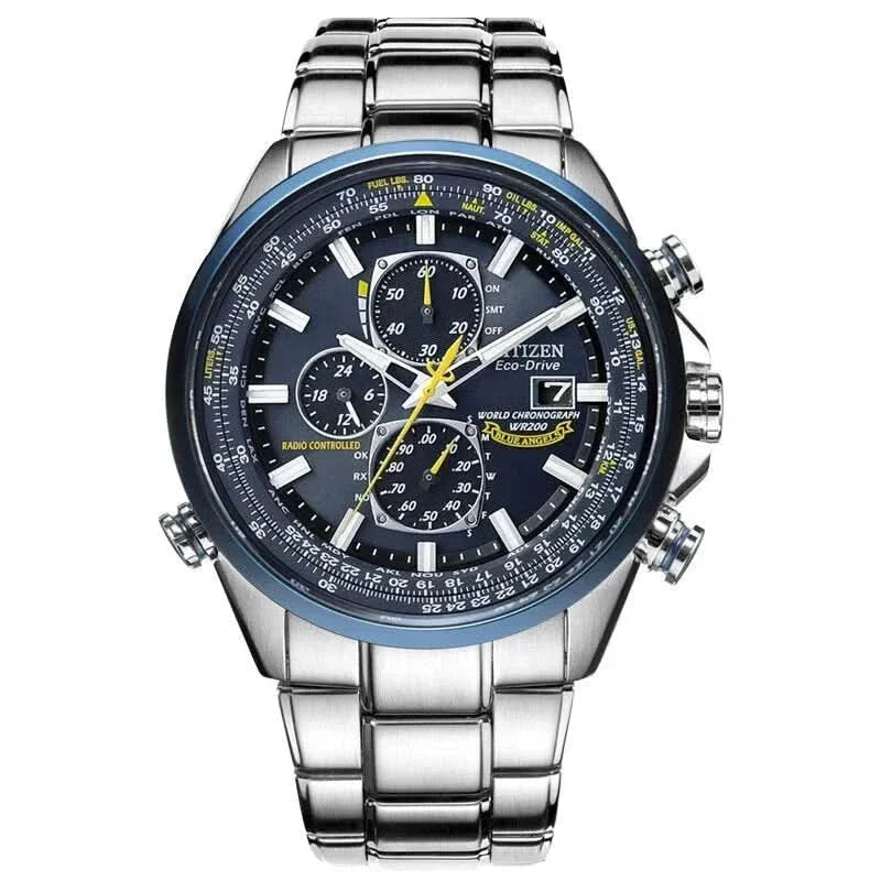 BowLift | Men’s Stainless Steel Chronograph Watch with Calendar