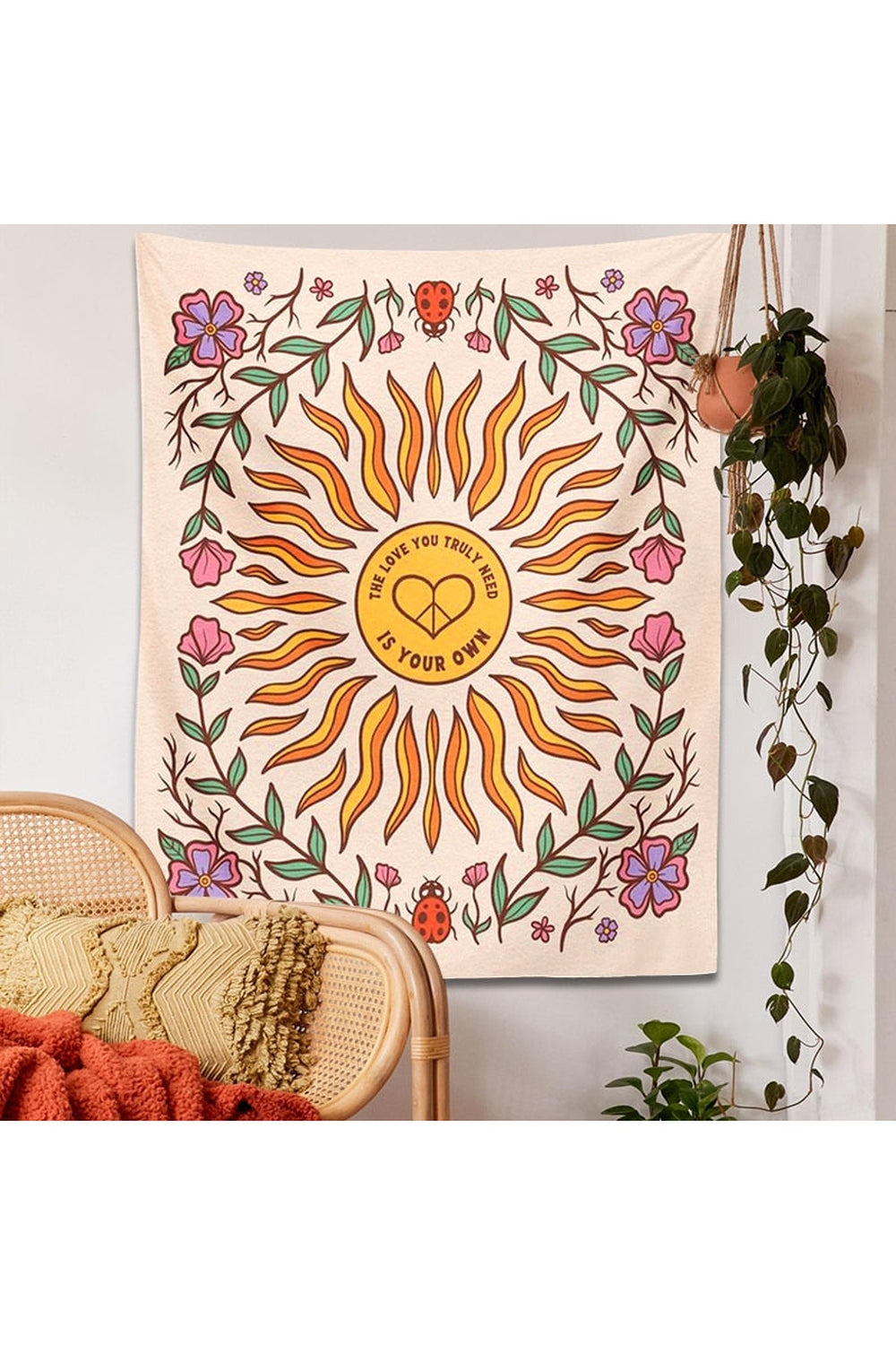 Floral Pattern Tapestry | Bowlift