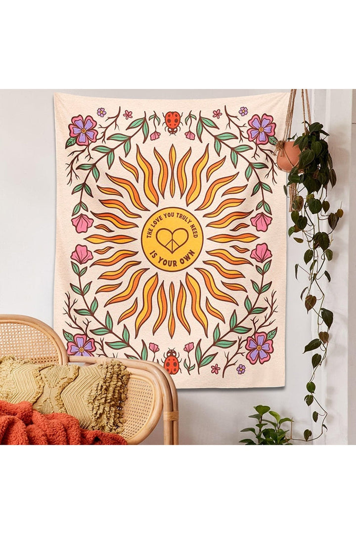 Floral Pattern Tapestry | Bowlift