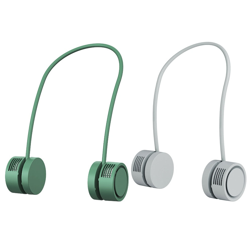 Retractable Aroma Therapy Bladeless Neck Fan | Bowlift