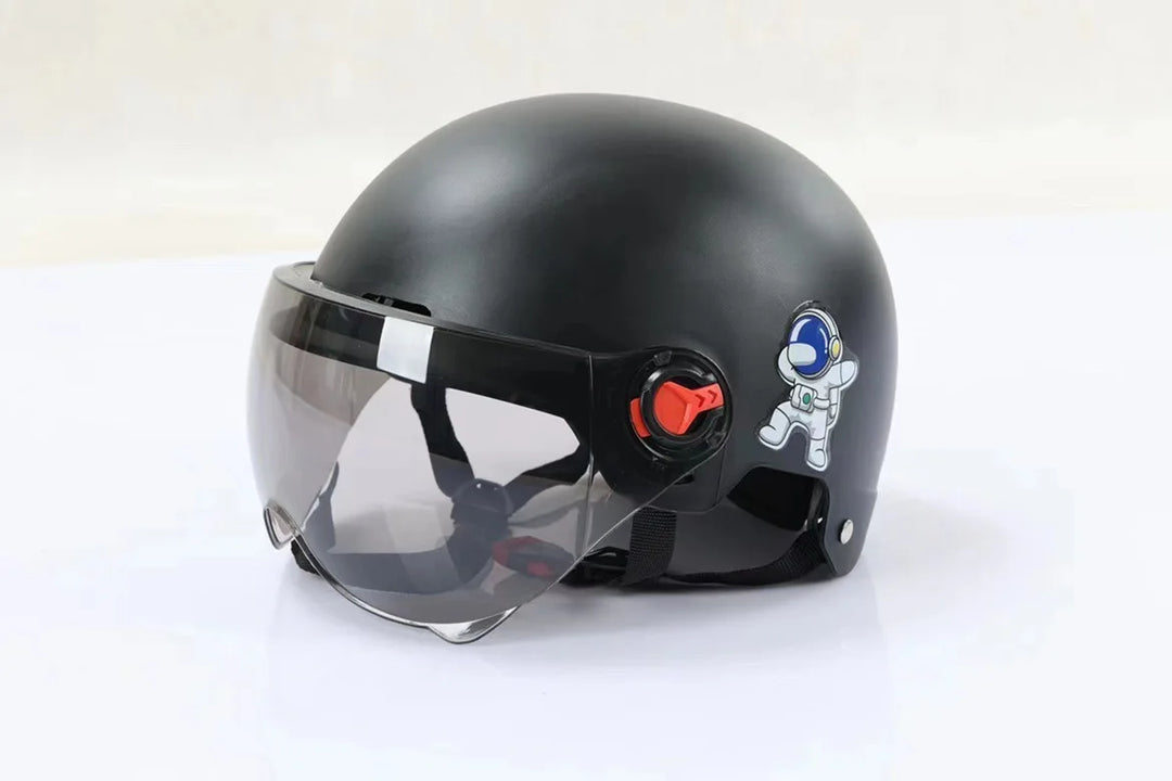 BowLift | Open-Face Motorcycle Helmet with Goggles – Orion