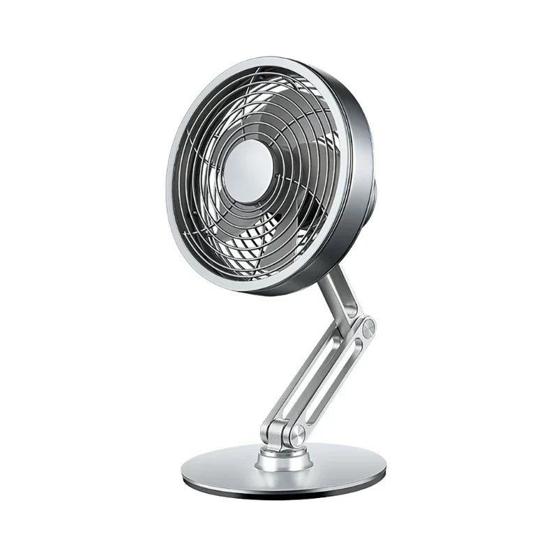 BowLift | Height-Adjustable Stand Compact Turbo Mini Desk Fan