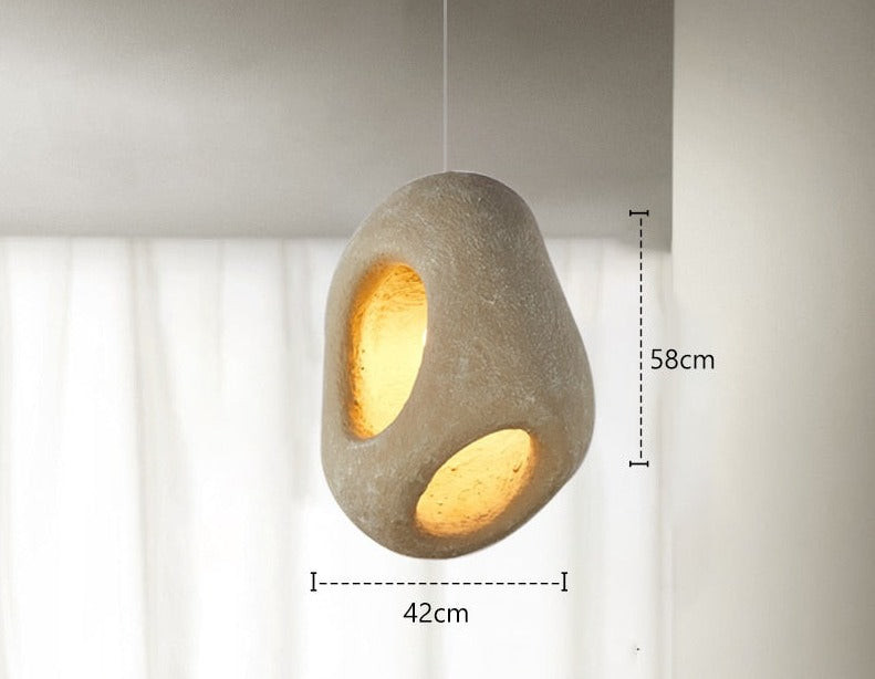BowLift | Modern Creative LED Pendant Lamp Wabi Sabi