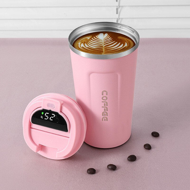 BowLift | LED Temperature Display Smart Thermos Coffee Mug