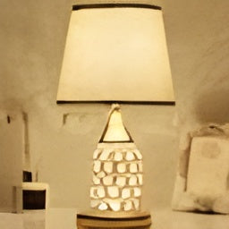 BowLift | Lustrelia Crystal Optic Table Lamp | LED Lighting & Touch Function | Elegant Play of Light | 220V | Plastic