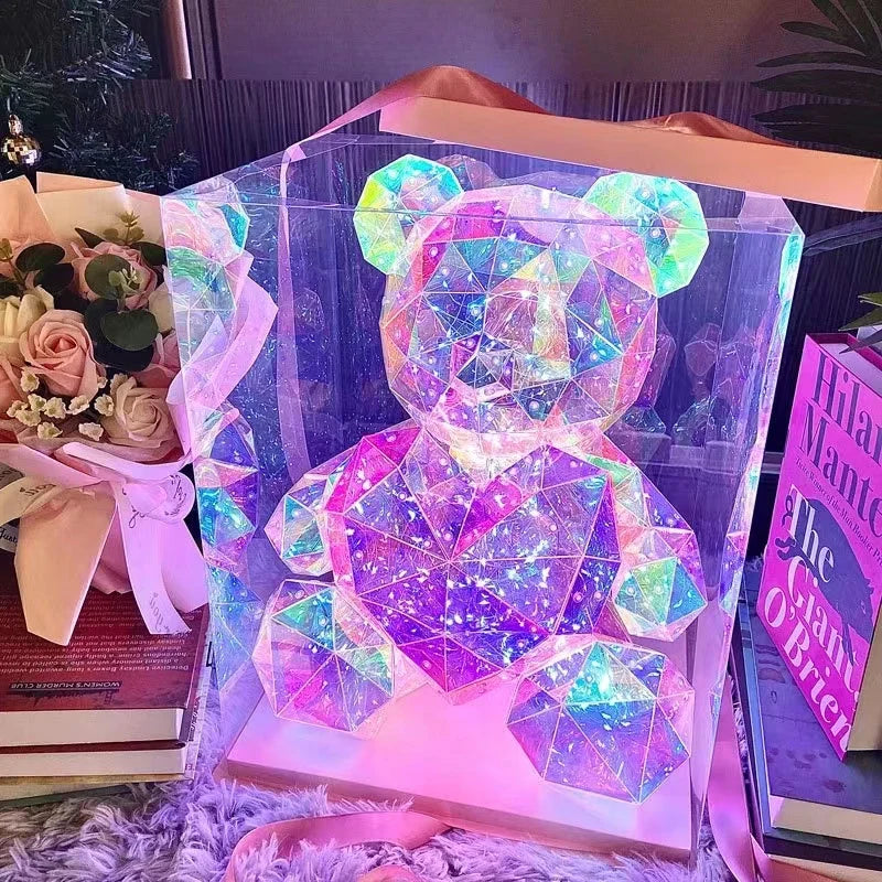 BowLift | Colorful Glowing Teddy Bear