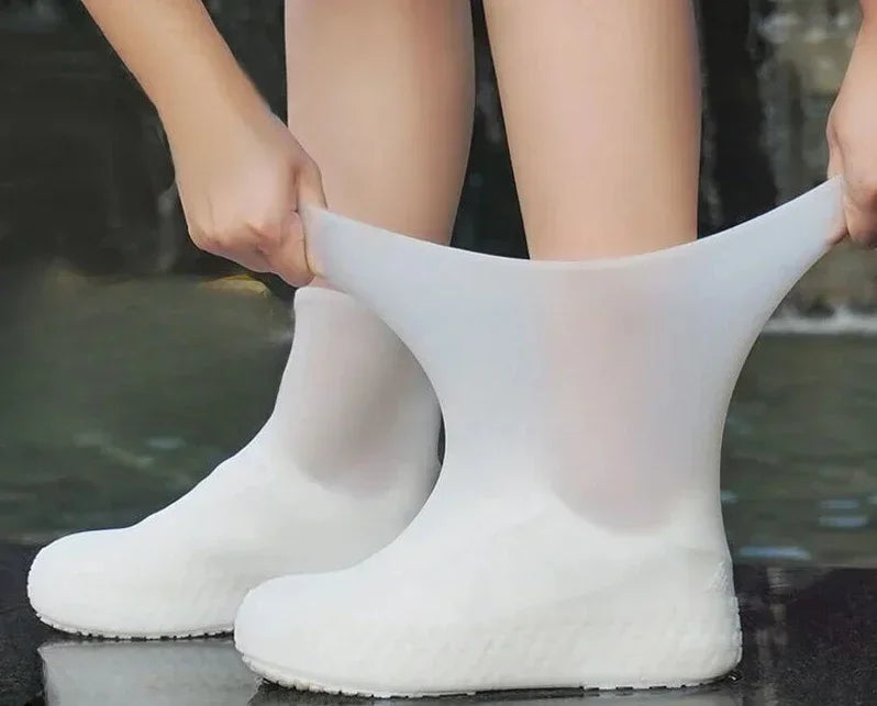 BowLift | RainShield Silicone Overshoes | Waterproof & Non-slip | Reusable Rain Covers | For Shoe Size 34–45 | Outdoor Rain Protection