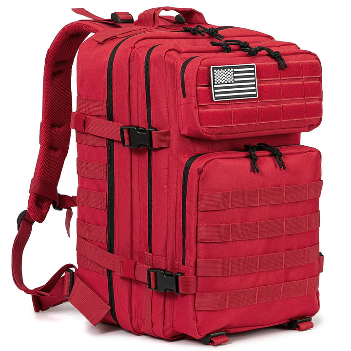 BowLift | TACTICO45 45 L Outdoor Rucksack | Molle-System | 3-Day Capacity | Robust & Multifunctional – Black/Khaki/Olive