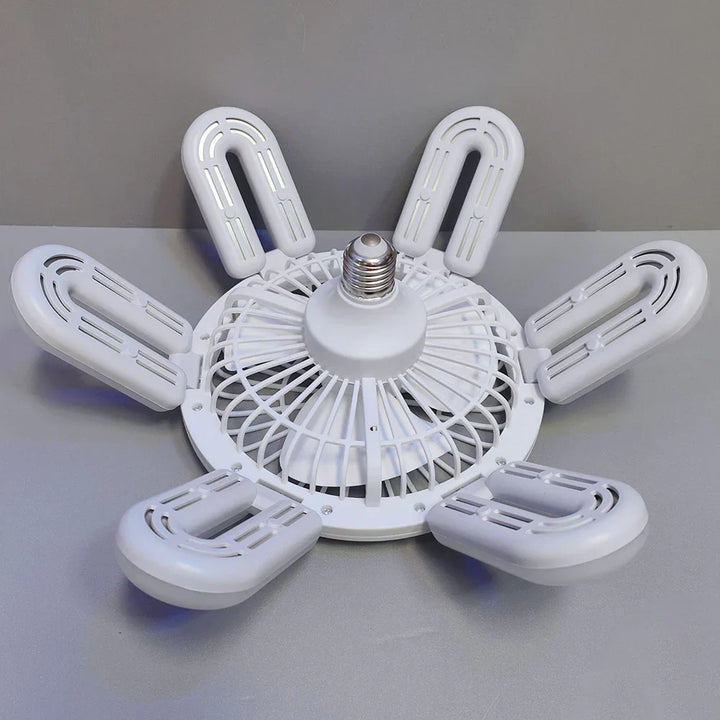 Silent Adjustable Remote Control Ceiling Foldable Fan Lamp | Bowlift