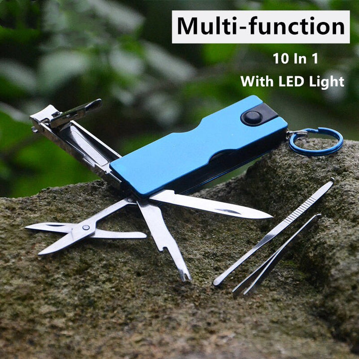 BowLift | 10in1 Stainless Steel EDC Keychain Tool