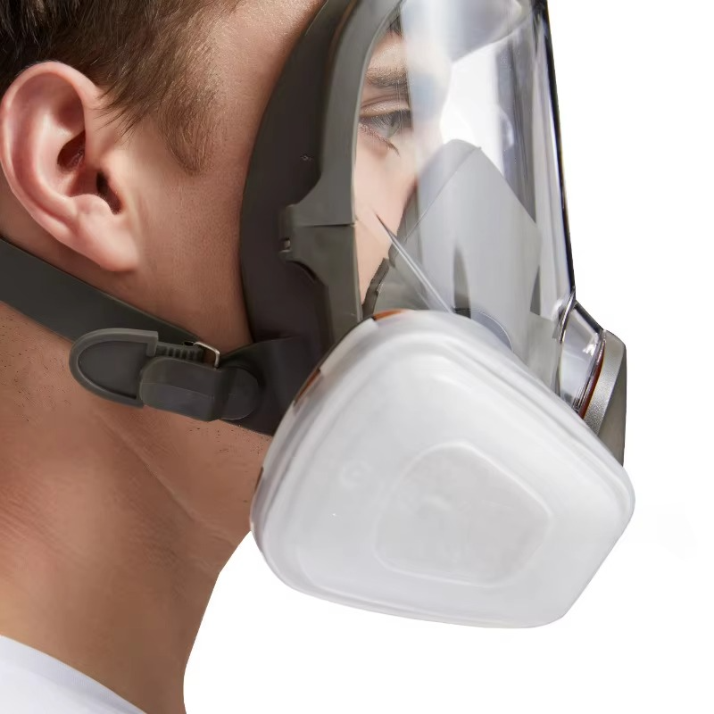 BowLift | Comprehensive Full Face Respirator Safety Gas Mask with Anti-Fog Protection