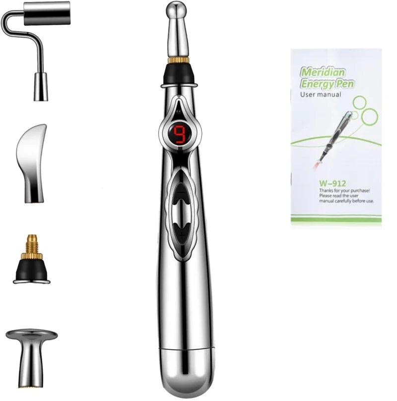 BowLift | Multifunctional Acupuncture Massage Pen - 5 Heads