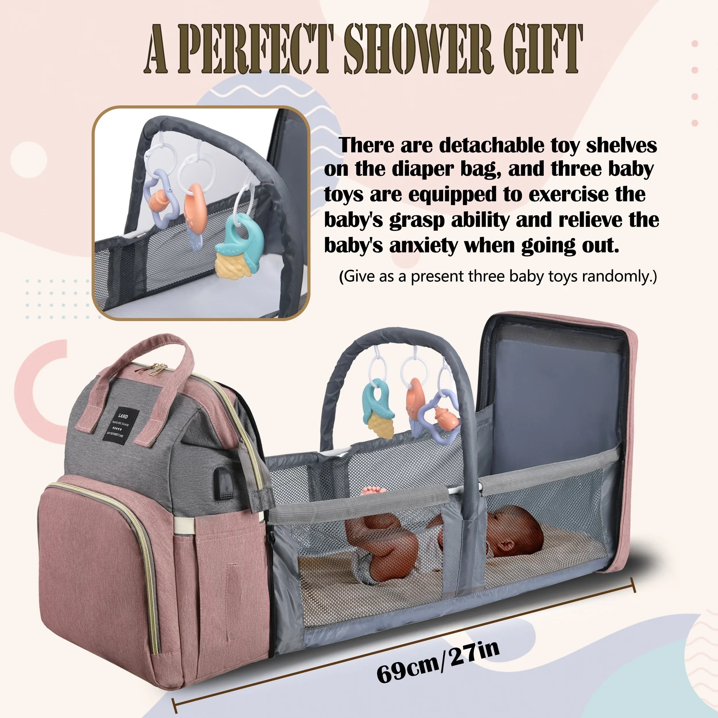 BowLift | All-in-One LuxeNest Maternity Bag