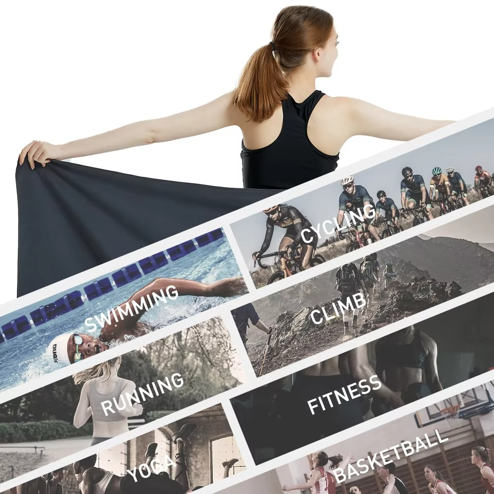 BowLift | Quick-Dry Microfiber Towel for Travel, Sports, Gym, Beach & Yoga