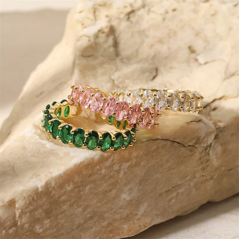 BowLift | Dainty Oval Cut Diamond Adorned Ring