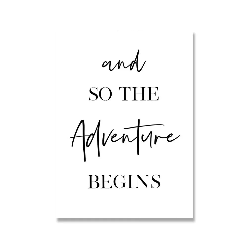 Do Great Things Motivational Quotations Daily Mantra Poster Wall Art Fine Art Canvas Prints Black White Pictures For Living Room Home Office Decor | Bowlift