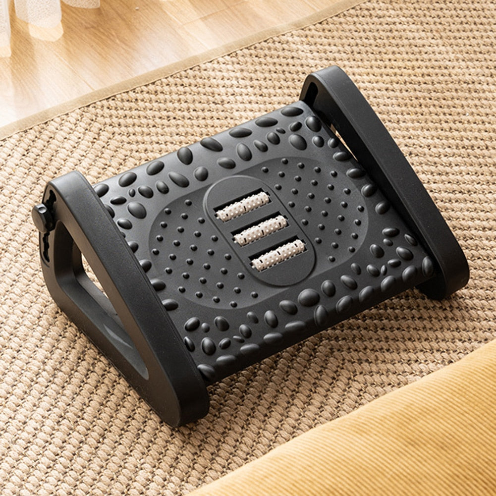 Ergonomic Home Office Foot Rest Massager | Bowlift