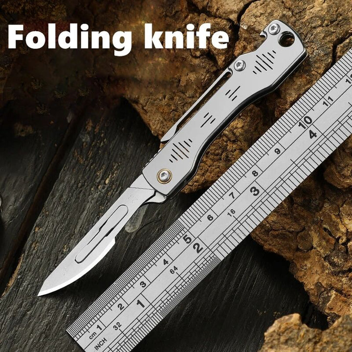 Stainless Steel Camping Master Folding Multifunctional Knife | Bowlift