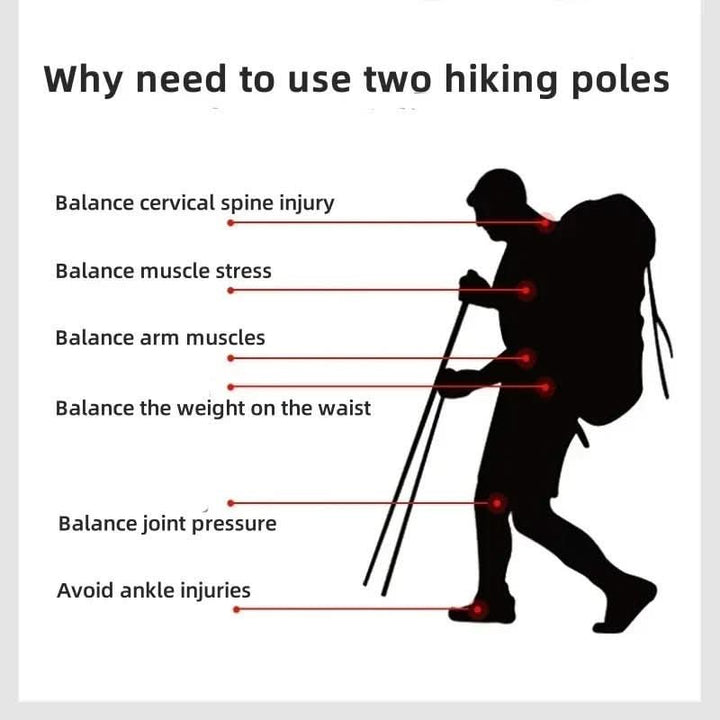 BowLift | Foldable trekking poles for hiking & outdoor adventures