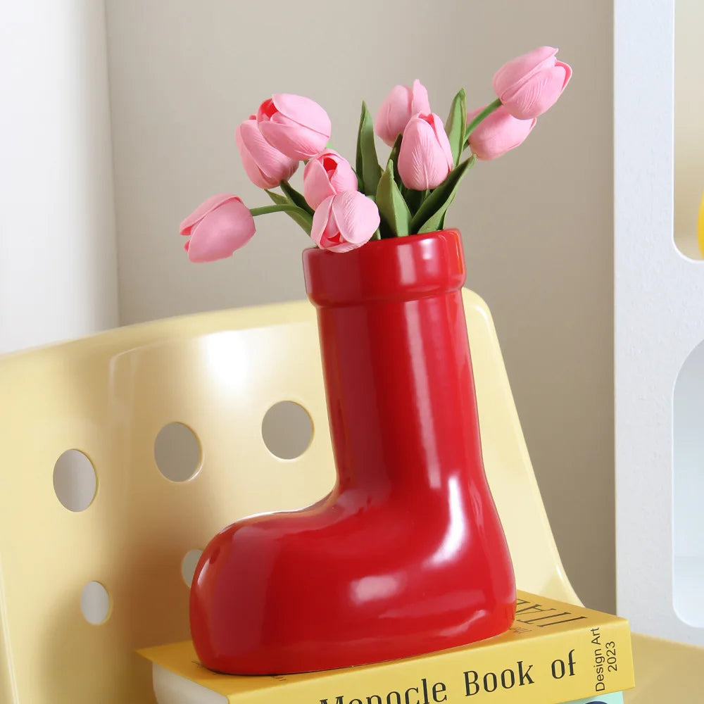 Ankle Boots Vase | Bowlift
