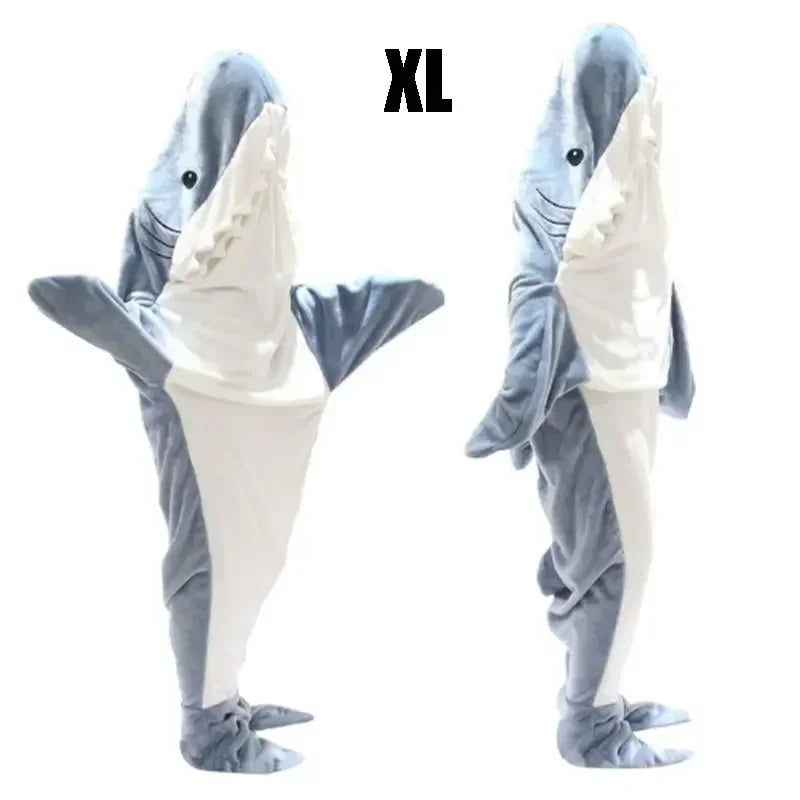 Snuggly Shark Cozy Hooded Onesie Bowliftanket | Bowlift