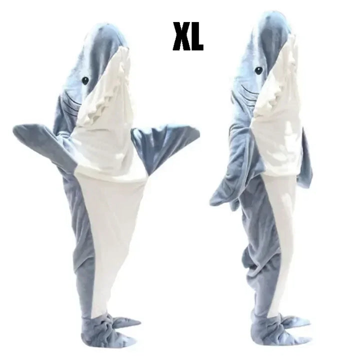 Snuggly Shark Cozy Hooded Onesie Bowliftanket | Bowlift