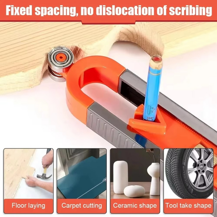 BowLift | Adjustable Precision Contour Gauge with Lock for Expert Woodworking